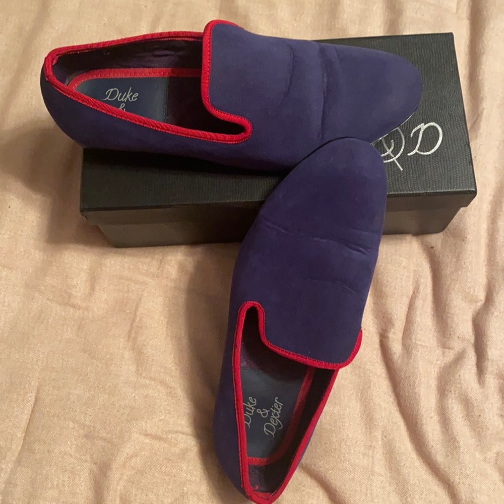 Duke and Dexter suede shoes. Size 12.